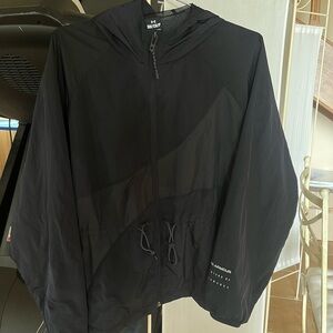 Under Armour Black Windbreaker Jacket